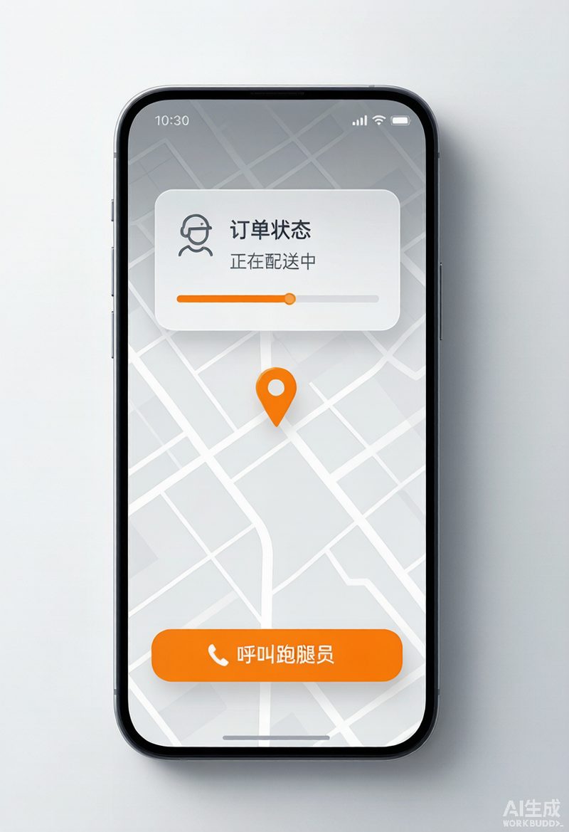 骑手跑腿平台界面示例