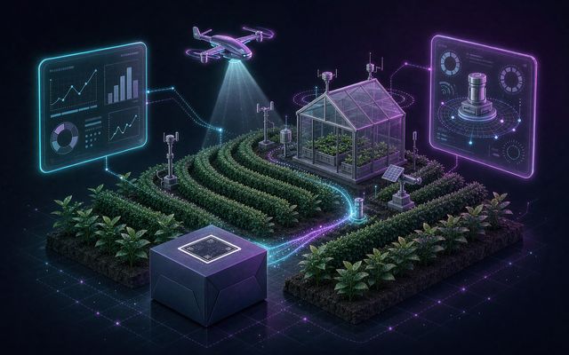 农业产业数字化示意